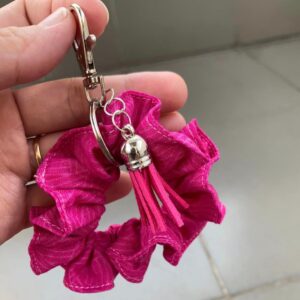 Fabric keychain - Useable as a Bracelet