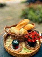 dessert-plate-rush-yarn-knitting-plate-for-fruit