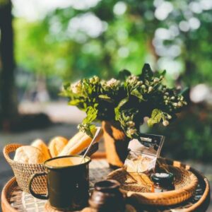 dessert-plate-rush-yarn-knitting-plate-for-fruit